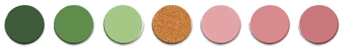 Palette de couleurs suggérées pour les tenues des invités